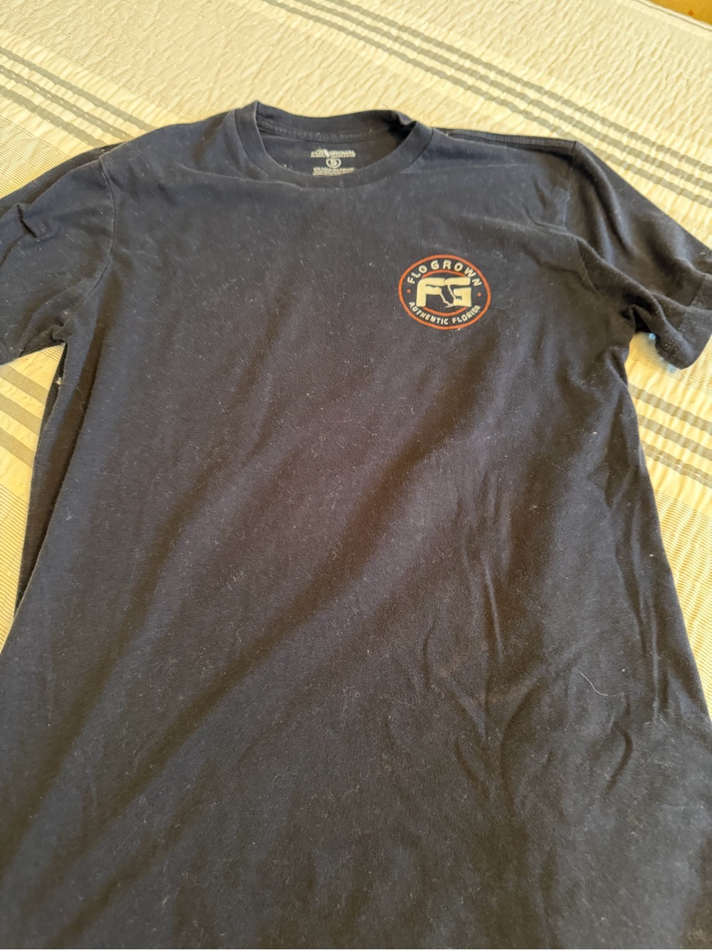 FloGrown East Coast Women's Short-Sleeve Navy Logo Tee